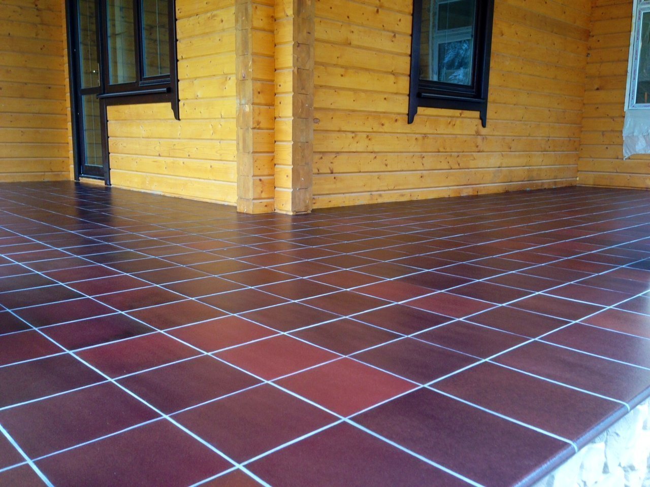 Монтаж клинкерных ступеней и плитки