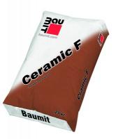 Затирка для швов Baumit Ceramic F экстрабелый, 25 кг