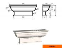 Пилястра LEPNINAPLAST ПЛВ-300/1,130*180*460 мм