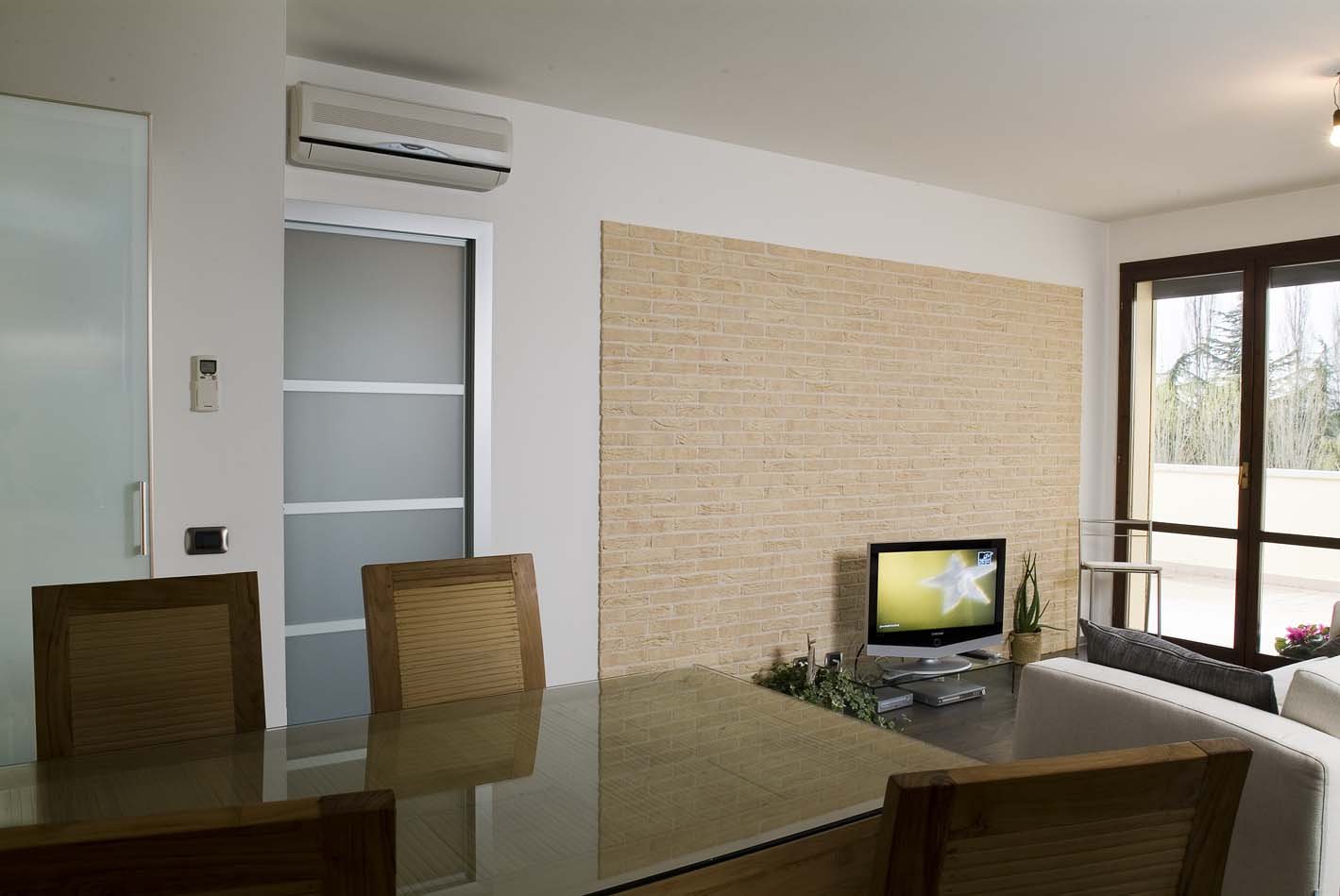 Укладка клинкера и камня в интерьере