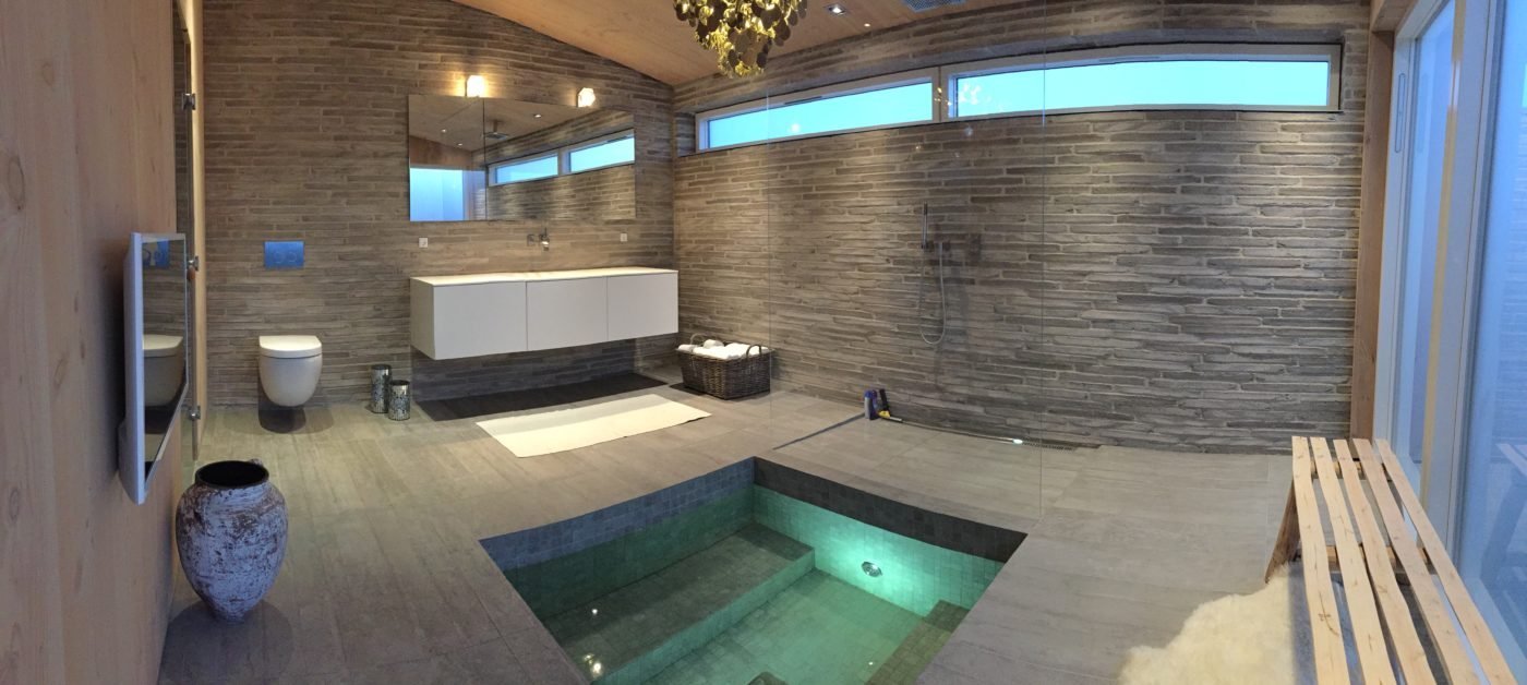 Укладка клинкера и камня в интерьере