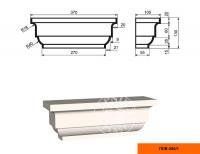 Пилястра LEPNINAPLAST ПЛВ-250/1,105*130*370 мм