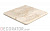 Клинкерная угловая ступень-флорентинер Gres Aragon Rocks Beige, 330*330*14(36) мм