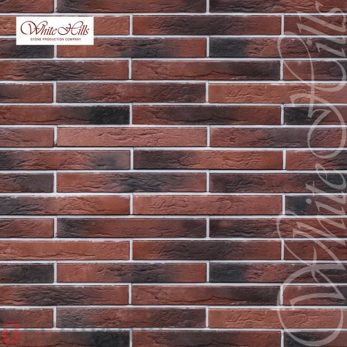 Искусственный камень для навесных вентилируемых фасадов White Hills Остия Брик F380-70 в Курске