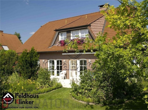 Кирпич клинкерный пустотелый Feldhaus Klinker К335 carmesi antic mana, 240*115*71 мм в Курске