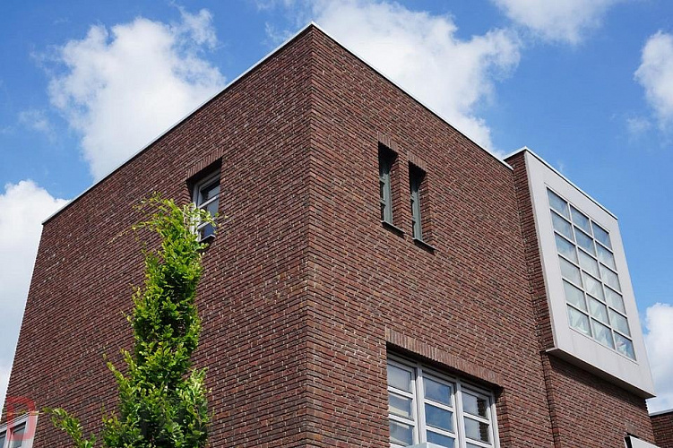 Плитка ручной формовки Terca Blauw-rood Genuanceerd (65mm JACOBEAN BLUE/RED MULTI), 215*65*22 мм