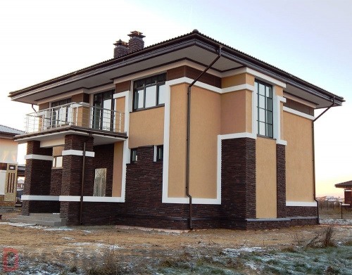 Колено трубы универсальное AQUASYSTEM покрытие PURAL, 72 градуса темно-коричневый RR 32 D 90 мм в Курске