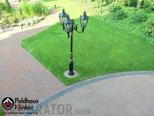Тротуарная клинкерная мозаика Feldhaus Klinker M403 gala flamea, 240*118*52 мм в Курске