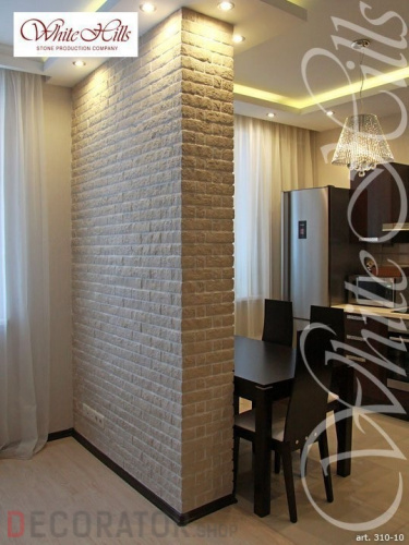 Декоративный кирпич White Hills Алтен брик 310-10 в Курске