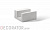 Газобетонный U-блок Aeroc, D 400, 250*250*500 мм