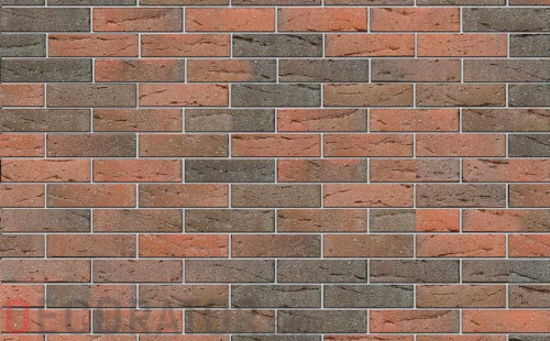 Кирпич лицевой керамический BRAER пустотелый баварская кладка риф с песком, 250*120*65 мм в Курске