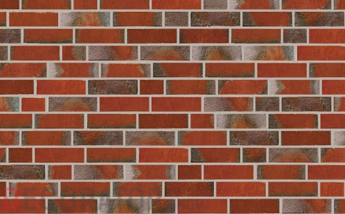 Кирпич клинкерный полнотелый Roben Rysum flamm-bunt гладкий, 240*115*71 мм в Курске