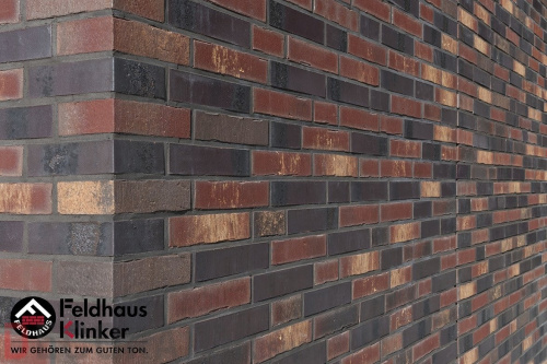 Клинкерная плитка ручной формовки Feldhaus Klinker R384  ferrum liso, 240*71*14 мм в Курске
