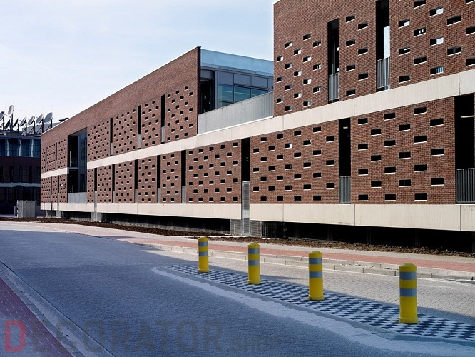 Плитка ручной формовки Terca Blauw-rood Genuanceerd (65mm JACOBEAN BLUE/RED MULTI), 215*65*22 мм