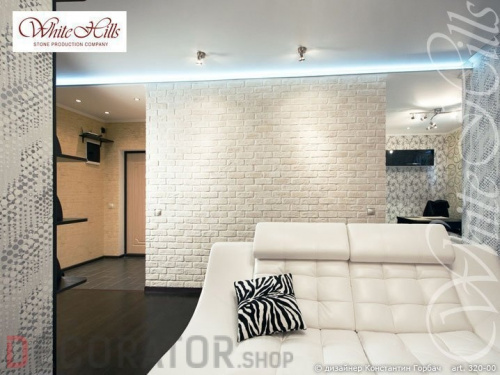 Декоративный кирпич White Hills Кельн брик 320-00 в Курске