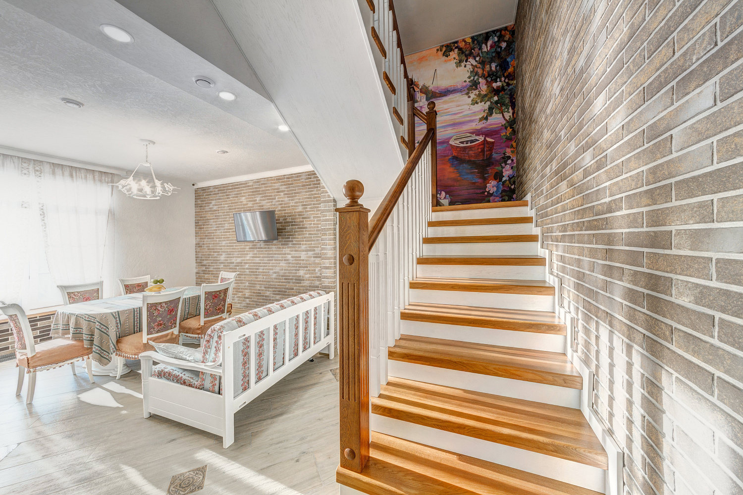 Укладка клинкера и камня в интерьере