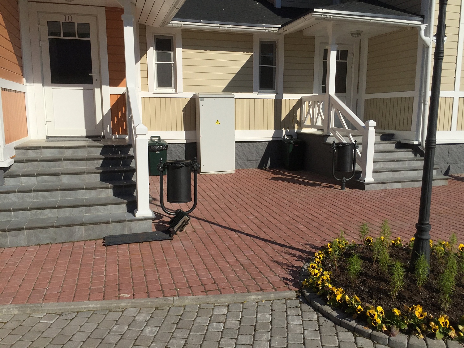 Монтаж клинкерных ступеней и плитки