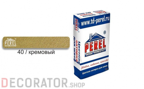 Затирка для швов PEREL RL 5440 кремовая зимняя, 25 кг в Курске