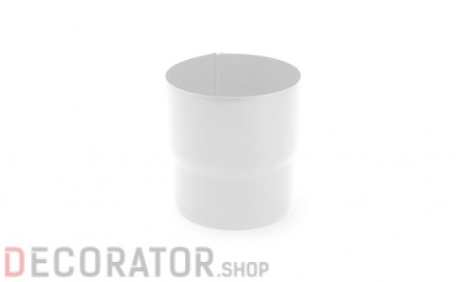 Муфта GALECO сталь белый RAL 9003 D 90 мм в Курске