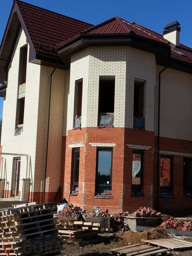 Керамическая черепица рядовая ERLUS Forma мароон, глянцевый ангоб в Курске