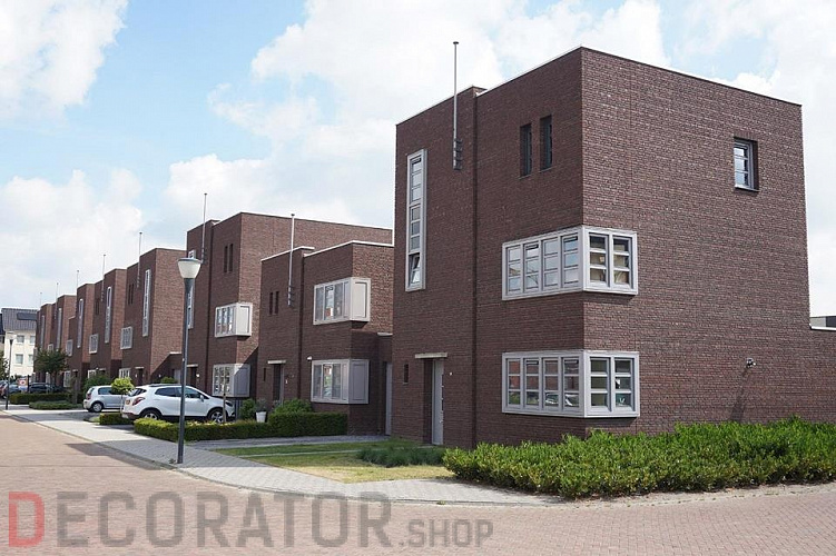 Плитка ручной формовки Terca Blauw-rood Genuanceerd (65mm JACOBEAN BLUE/RED MULTI), 215*65*22 мм