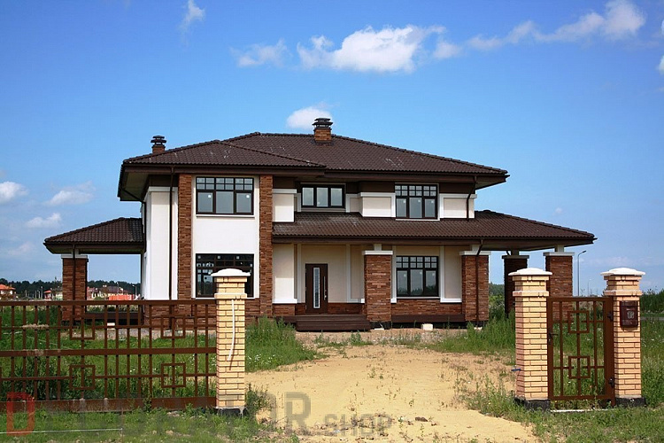 Тройник AQUASYSTEM покрытие PURAL темно-коричневый RR32 D 90 мм