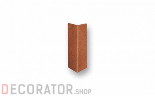 Клинкерный угловой подступенок Stroeher Keraplatte Roccia 841-rosso