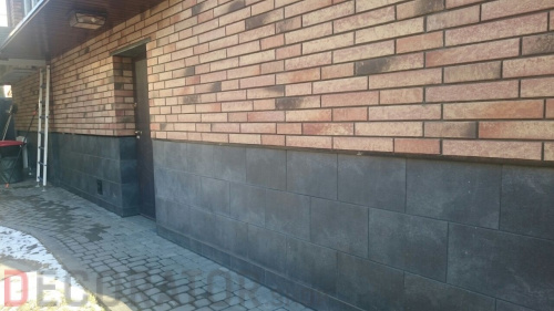 Клинкерная плитка Stroeher Zeitlos 357 backstein рельефная, 400*71*14 мм в Курске