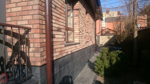 Клинкерная плитка Stroeher Zeitlos 357 backstein рельефная, 400*71*14 мм в Курске