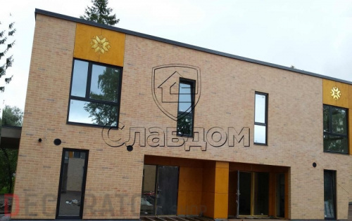 Клинкерная плитка Stroeher Keravette Shine 834 giallo рельефная NF8, 240*71*8 мм в Курске