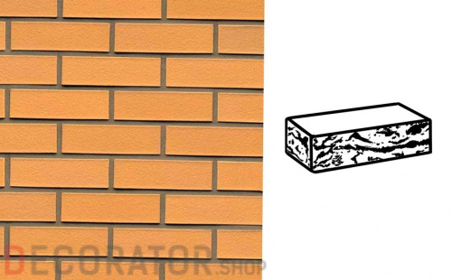 Кирпич клинкерный пустотелый Muhr 01 Niederlausitzer Gelb готик, 290*90*71 мм в Курске