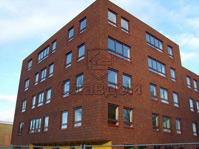 Кирпич ручной формовки ENGELS Blauw paars antiek, 215*100*65 мм