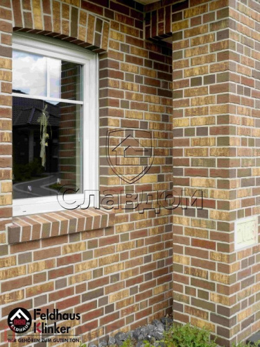 Кирпич клинкерный пустотелый Feldhaus Klinker K686 sintra ardor calino, 240*115*71 мм в Курске