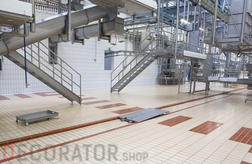 Плитка напольная для промышленных помещений Stroeher Stalotec 120 beige (R11/B), 240*115*10 мм в Курске