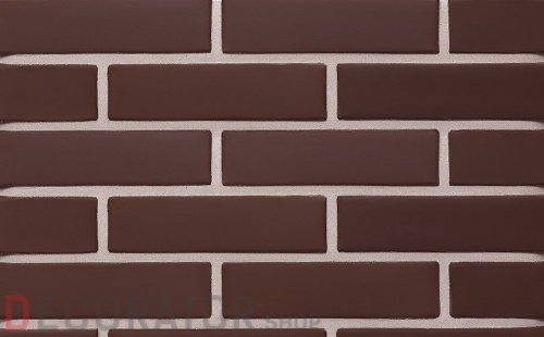 Кирпич лицевой керамический пустотелый КС-Керамик темный шоколад гладкий, 250*120*88 мм в Курске