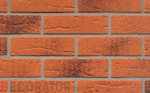 Клинкерная плитка Feldhaus Klinker R228 terracotta rustico carbo, 240*71*14 мм в Курске