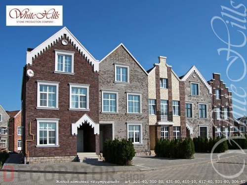 Декоративный кирпич White Hills Бремен брик 306-40 в Курске