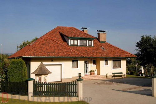Керамическая черепица рядовая TONDACH Sulm antique engobe в Курске