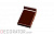 Клинкерный водоотлив Terca Dark brown shine глазурованный с блеском, 160*105*30 мм