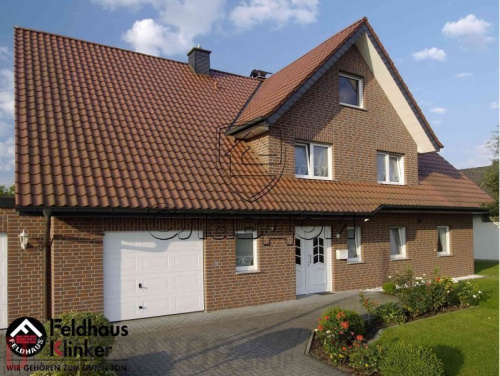 Кирпич клинкерный пустотелый Feldhaus Klinker К335 carmesi antic mana, 240*115*71 мм в Курске
