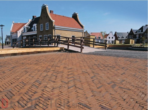 Тротуарная клинкерная брусчатка Penter Baltrum, 210x50x70 мм в Курске