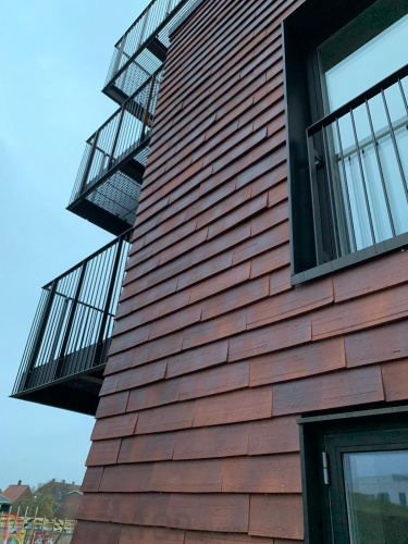 SKIN Terra Corten, фасадный, кровельный материал ручное производство в Курске