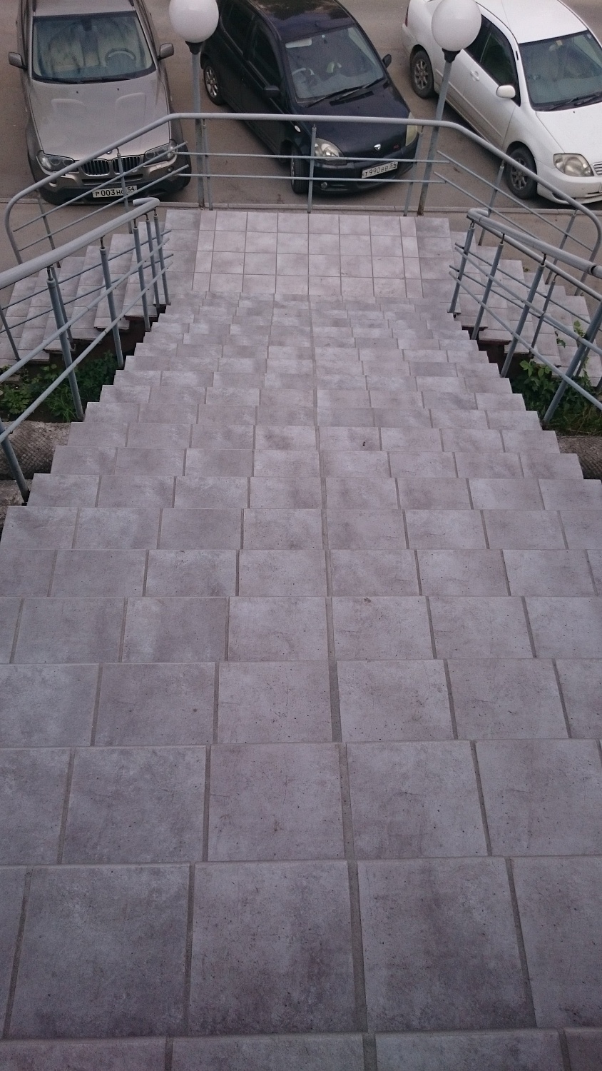 Монтаж клинкерных ступеней и плитки