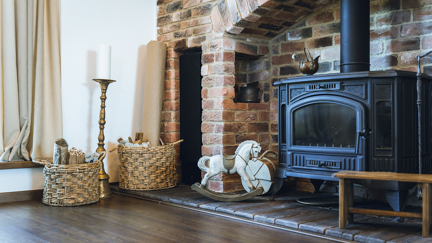 Укладка клинкера и камня в интерьере