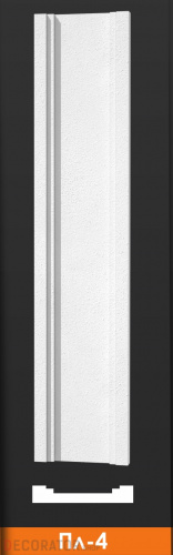 Пилястра Архитек Пл-4, 1000*430*50 мм в Курске