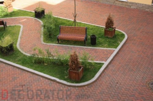 Тротуарная клинкерная брусчатка Penter Rotblaubunt, 200*100*62 мм в Курске