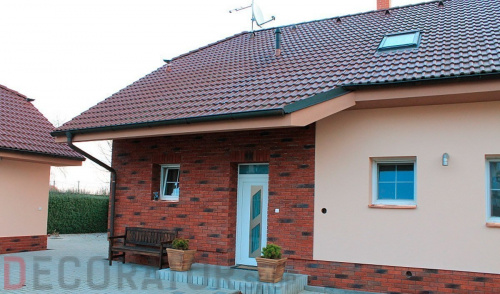 Клинкерная плитка Stroeher Zeitlos 353 eisenrost рельефная NF14, 240*71*14 мм в Курске