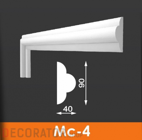 Молдинг Архитек Мс-4, 1000*90*40 мм в Курске
