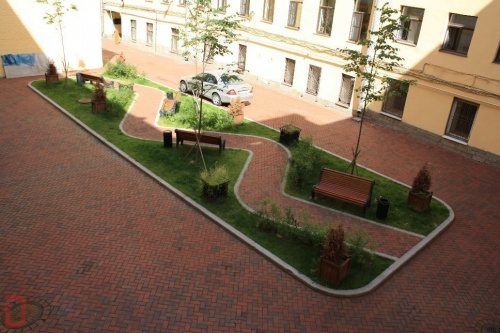 Тротуарная клинкерная брусчатка Penter Rotblaubunt, 200*100*62 мм в Курске
