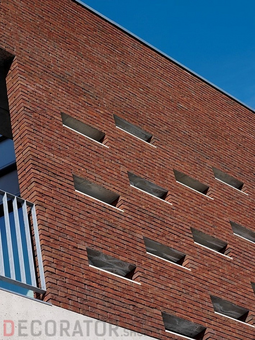 Плитка ручной формовки Terca Blauw-rood Genuanceerd (65mm JACOBEAN BLUE/RED MULTI), 215*65*22 мм